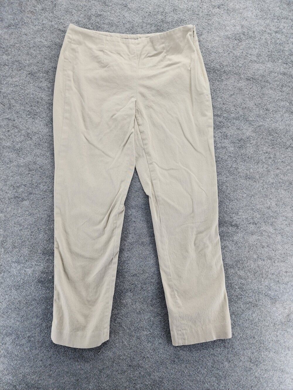 J Jill Pants Womens Size 2 Petite Khaki Chino Ankle Low Rise 28x25"